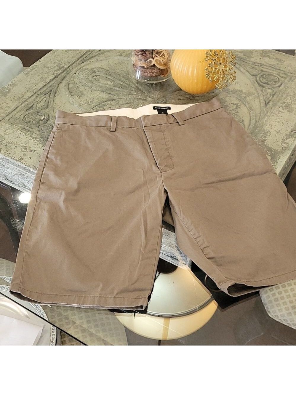 club Monaco Flat Front Shorts